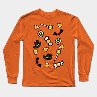 Halloween Confetti Long Sleeve T-Shirt